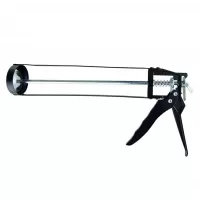 Пистолет для герметика 310 мл "MAXIMUM" скелетный, (черный) (2502)