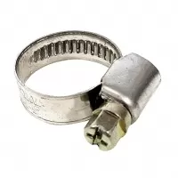 Хомут червячный 12-22 мм, нержавейка, "MAXIMUM"  (кратно 150 шт) (2625)